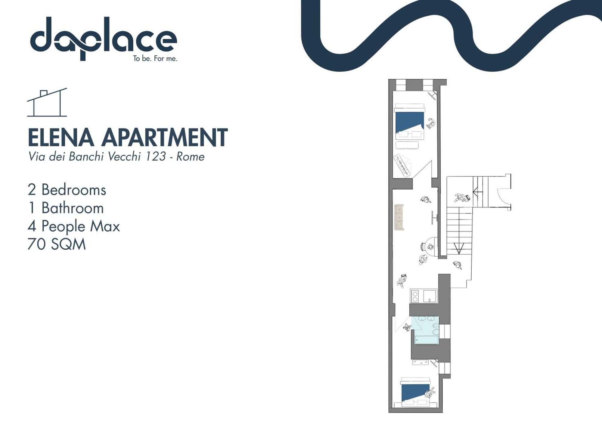 Daplace - Elena Apartment 로마 외부 사진